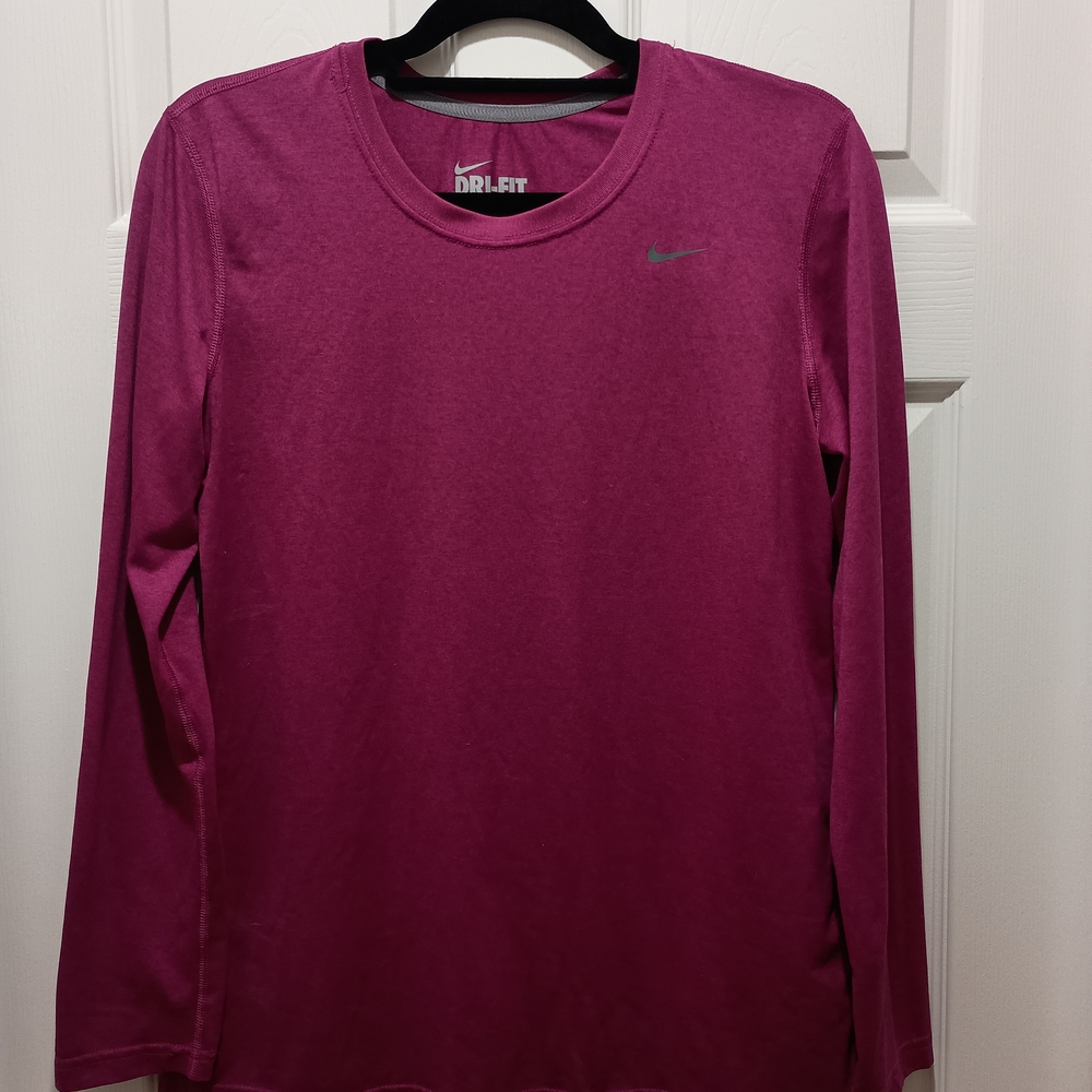 Nike Women's Long Sleeve Tee - Magenta
